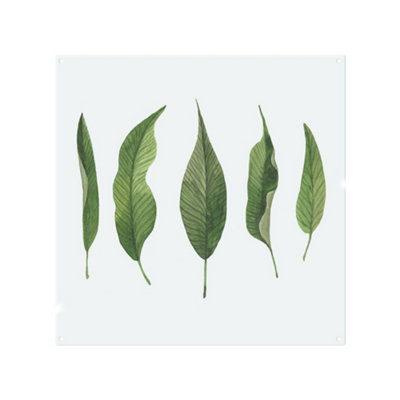 Benjamin Tate Design Selection Of Leaves Designer Splash Back Designer Style