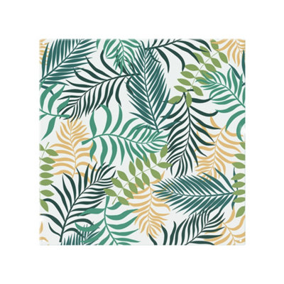 Benjamin Tate Design Tropical Palm Leaves Designer Splash Back Designer Style from B&Q