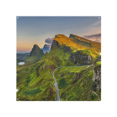 Benjamin Tate Design Panorama Scottish Highlands Designer Splash Back Designer Style from B&Q
