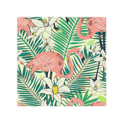 Benjamin Tate Design Palm Leaves Designer Splash Back Designer Style from B&Q