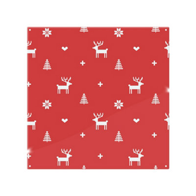 Benjamin Tate Design Norway Christmas Festive Sweater Dining Splash Back Designer Style from B&Q