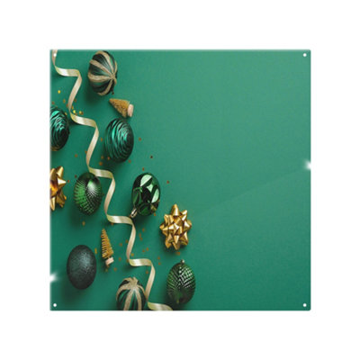 Benjamin Tate Design Christmas Greetings Dining Splash Back Designer Style
