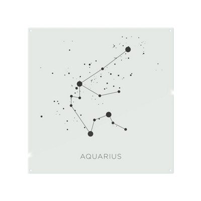 Benjamin Tate Design Star Constellation Zodiac Aquarius Dining Splash Back Designer Style from B&Q