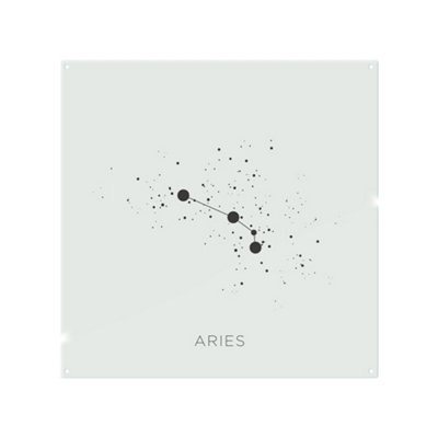 Benjamin Tate Design Star Constellation Zodiac Aries Dining Splash Back Designer Style from B&Q