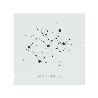 B&Q -  Star Constellation Zodiac Sagittarius Dining Splash Back Designer Style