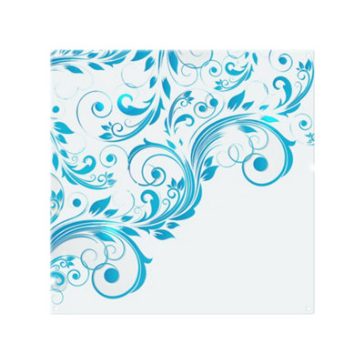 Benjamin Tate Design Swirls Splash Back Designer Style