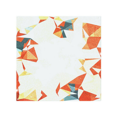 Benjamin Tate Design Autumn Geometric Splash Back Designer Style