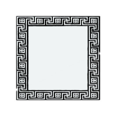 Benjamin Tate Design Greek Traditional Meandor Splash Back Designer Style from B&Q