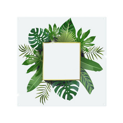 Benjamin Tate Design Botanical Frame Splash Back Designer Style from B&Q
