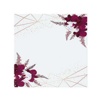 Benjamin Tate Design Geometrics & Flowers Splash Back Designer Style