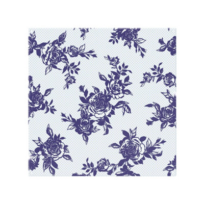 Benjamin Tate Design Roses Print On Polka Dots Splash Back Designer Style from B&Q