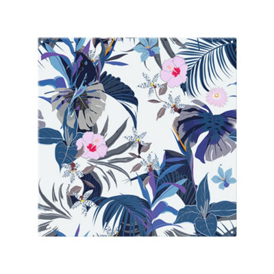 Benjamin Tate Design Winter Tropical Splash Back Designer Style from B&Q