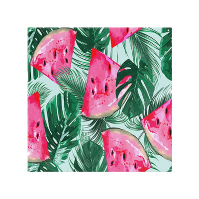 Benjamin Tate Design Watermelon Splash Back Designer Style from B&Q