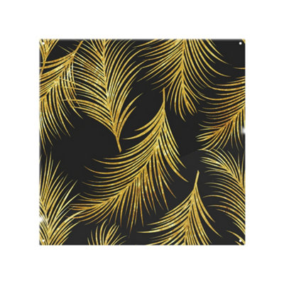 Benjamin Tate Design Golden Tropical Splash Back Designer Style