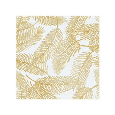 Benjamin Tate Design Golden Leaves Splash Back Designer Style