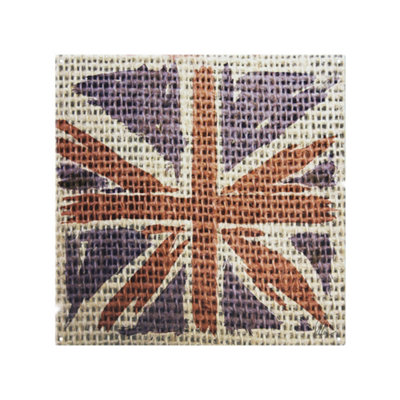 Benjamin Tate Design Hessian Jack Splash Back Designer Style from B&Q