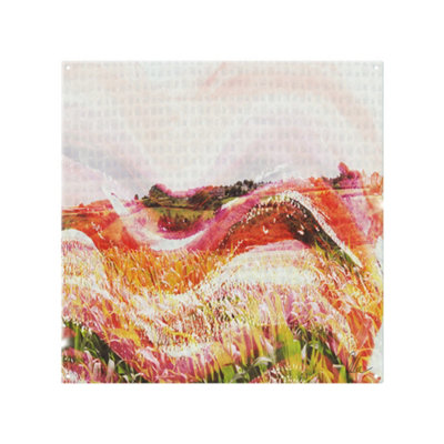 Benjamin Tate Design Wheat Field Paint Splash Back Designer Style from B&Q