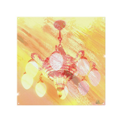 Benjamin Tate Design Chandelier Splash Back Designer Style from B&Q