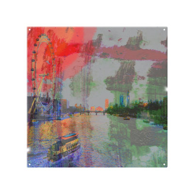 Benjamin Tate Design London Thames Splash Back Designer Style from B&Q