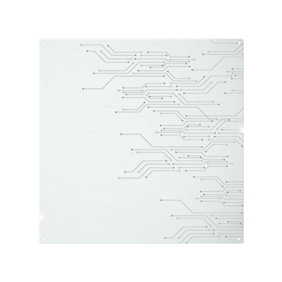 Benjamin Tate Design Digital With Technology Circuit Board Splash Back Designer Style from B&Q