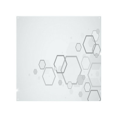 Benjamin Tate Design Abstract Hexagon Splash Back Designer Style from B&Q