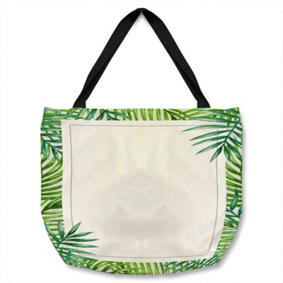 Benjamin Tate Design Botanical Border Tote Bat Designer Style from B&Q