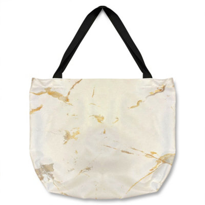 Benjamin Tate Design Gold Marble Tote Bat Designer Style