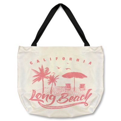 Benjamin Tate Design Cali Long Beach Tote Bat Designer Style from B&Q