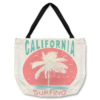 Benjamin Tate Design California Surfing Tote Bat Designer Style
