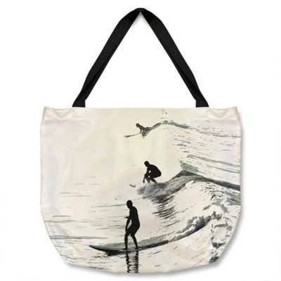 Benjamin Tate Design Surfers Tote Bat Designer Style from B&Q