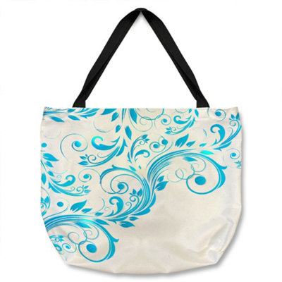 Benjamin Tate Design Swirls Tote Bat Designer Style