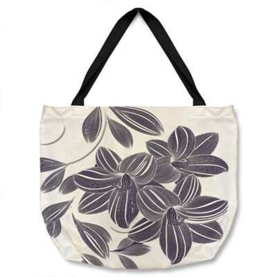 Benjamin Tate Design Orchids Tote Bat Designer Style from B&Q