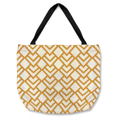 Benjamin Tate Design Geometric Scales Tote Bat Designer Style from B&Q