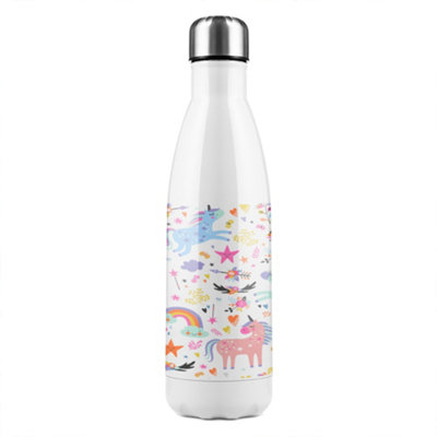 B&Q -  Unicorns Designer Stainless Steel Bottle Designer Style