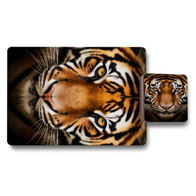 Benjamin Tate Design Set Of 12 Placemats And Coasters With Designer Artwork from B&Q
