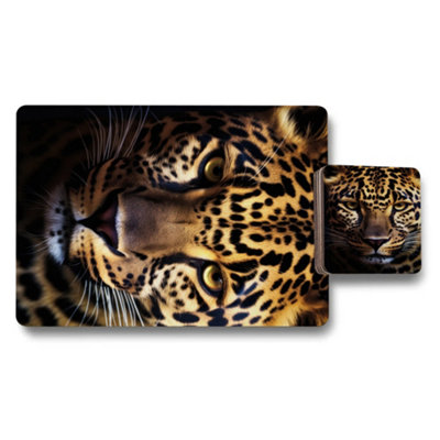 B&Q -  Set Of 12 Placemats And Coasters 11X8 Placemats 3.7X3.7 Coasters Artwork