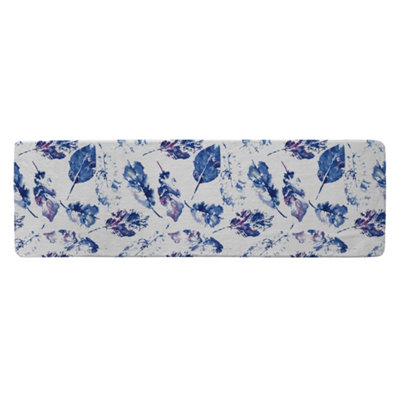 Benjamin Tate Design Autumn Leaves Runner Special Soft Home Rug from B&Q