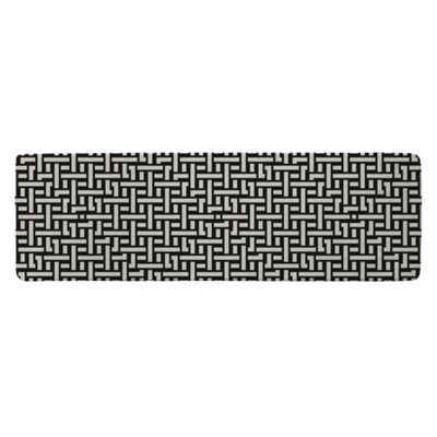Benjamin Tate Design Woven Pattern Runner Special Soft Home Rug from B&Q