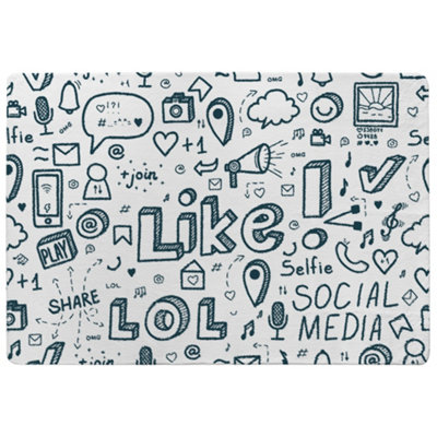 Benjamin Tate Design Social Media Designer Special Soft Home Rug from B&Q