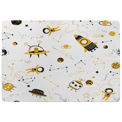 Benjamin Tate Design Space Pattern Designer Special Soft Home Rug from B&Q
