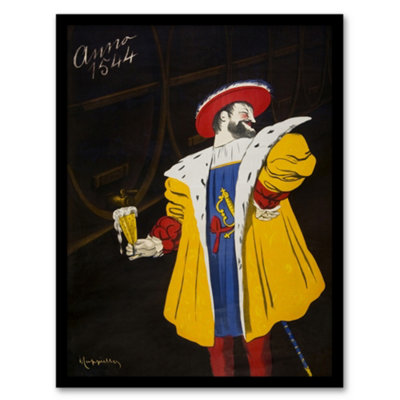 Artery8 Leonetto Cappiello Framed Wall Art Vintage Fort Carre AdvertA4 Size from B&Q