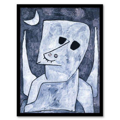 Artery8 Paul Klee Framed Wall Art Print Angel Applicant Abstract PaintingA4 Size from B&Q