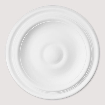  - Uk Suspended Ceilings Luna Luxe Premium Polyurethane Resin Ceiling Rose MedallionDurable Lightweight Easy Fix245mm Diameter