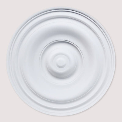  - Uk Suspended Ceilings Stella Sweep Premium Polyurethane Resin Ceiling Rose MedallionDurable Lightweight Easy Fix370mm