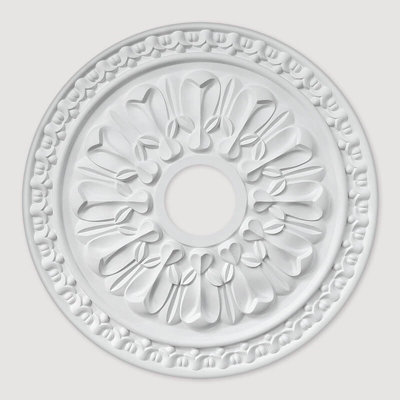 Uk Suspended Ceilings Solstice Spark Premium Polyurethane Resin Ceiling Rose MedallionDurable Lightweight Easy Fix460mm