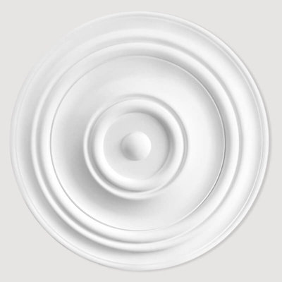 Uk Suspended Ceilings Doppler Circolare Premium Polyurethane Resin Ceiling Rose MedallionDurable Lightweight Easy Fix800mm