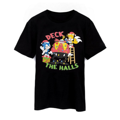 Vanilla Underground Sonic The Hedgehog Mens Black Character Short Sleeved T-Shirt (Xx-Large) from B&Q