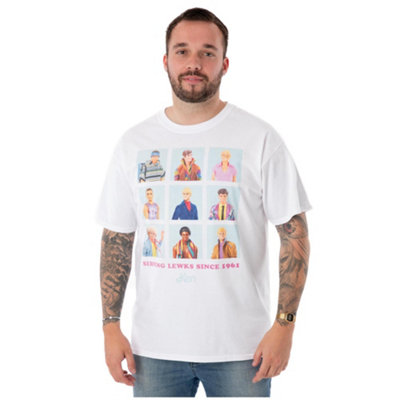 Vanilla Underground Barbie Mens White Ken Serving Lewks Short Sleeved T-Shirt (Xx-Large) from B&Q