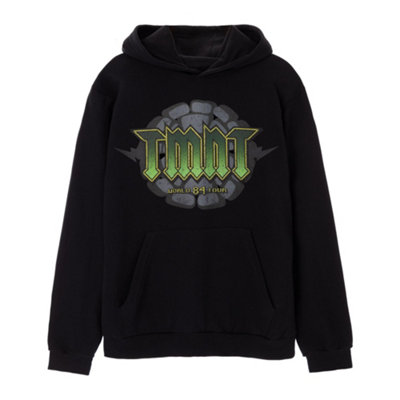 Vanilla Underground Teenage Mutant Ninja Turtles Mens Black World 84 Tour Hoodie (Small) from B&Q