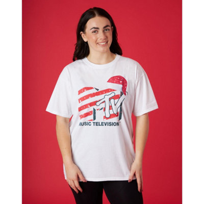 Vanilla Underground Mtv Unisex White Santa Hat Short Sleeved T-Shirt (Large) from B&Q